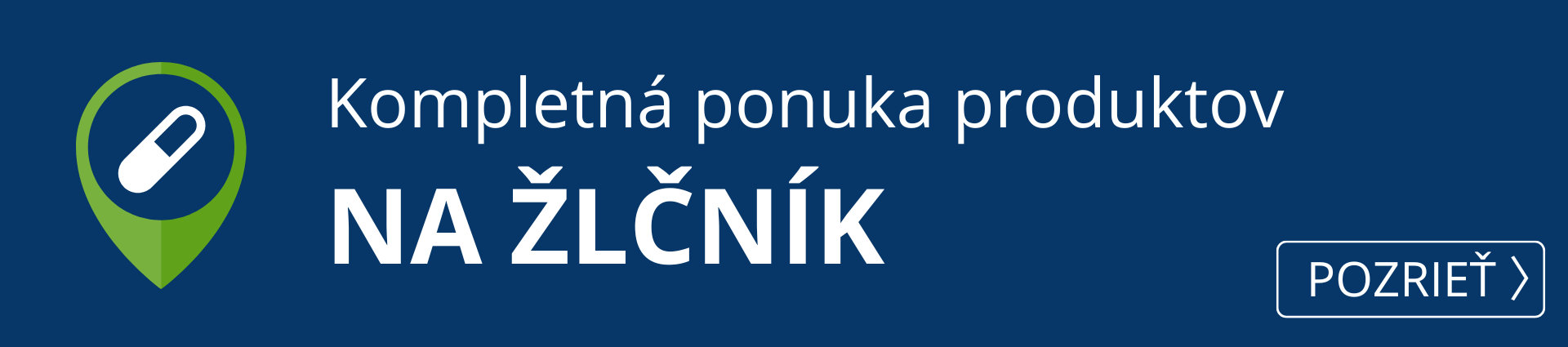  Kompletná ponuka produktov na žlčník