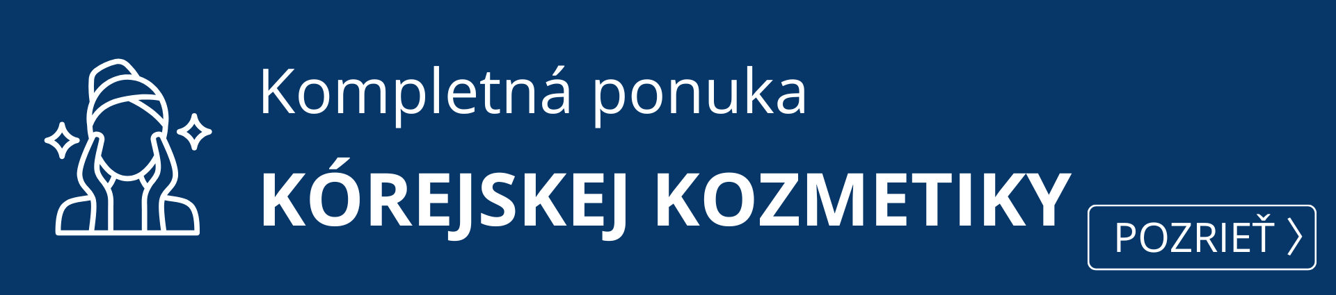  Kompletná ponuka kórejskej kozmetiky