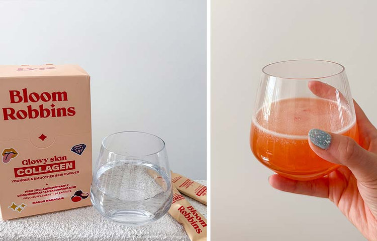 Recenzia Bloom Robbins Glowy Skin Collagen - kolagén na pleť, vlasy a nechty
