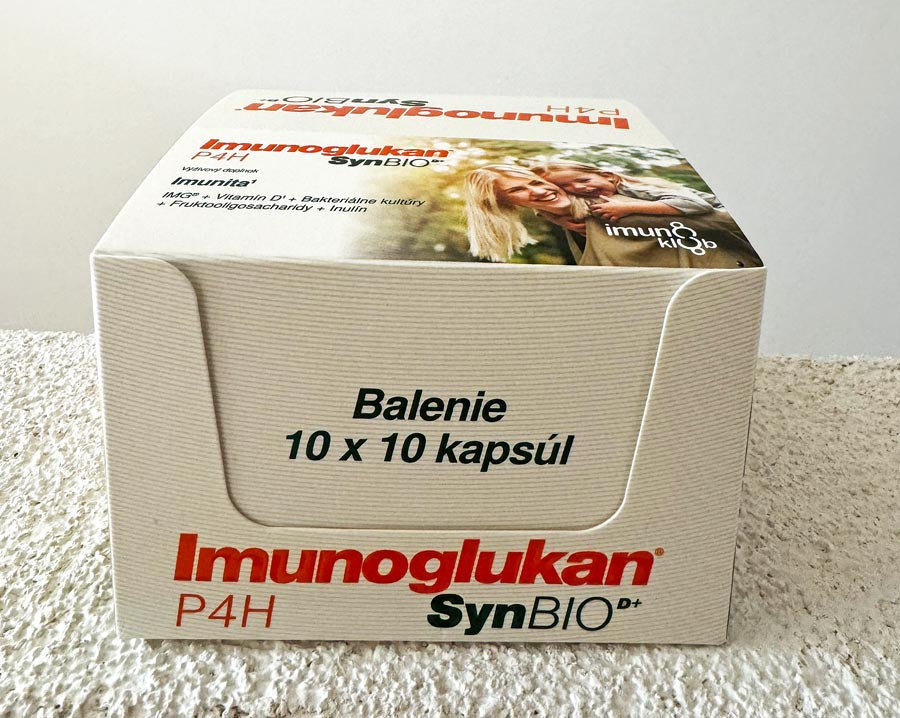 Recenzia Imunoglukan P4H SynBIO D+ Multipack 10x10