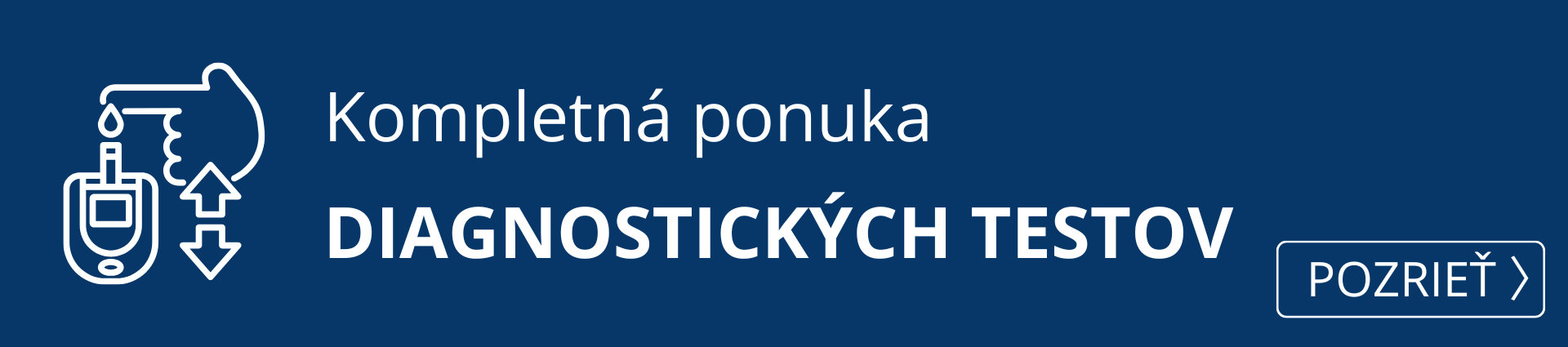  Diagnostické testy, kompletná ponuka