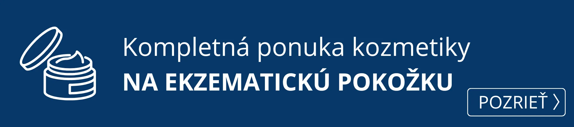 Kompletná ponuka produktov na ekzém