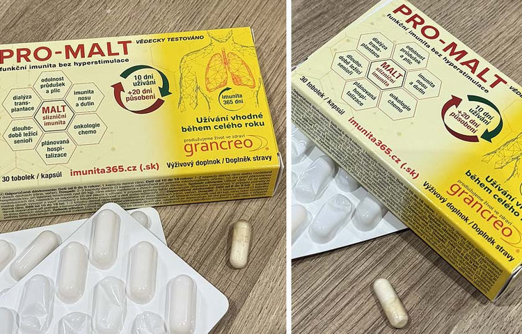 Recenzia PRO-MALT na respiračné problémy