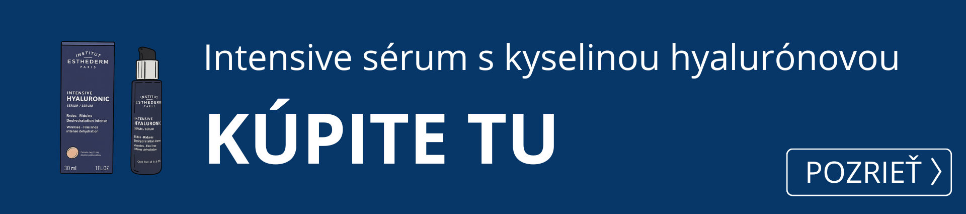  Intensive sérum s kyselinou hyaluronovou kúpite tu