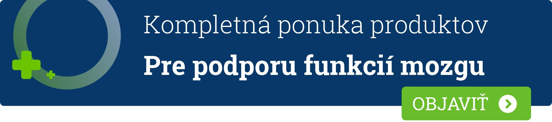  Kompletná ponuka produktov pre spravnu funkciu mozgu