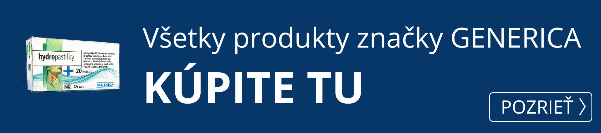  Generica kompletná ponuka