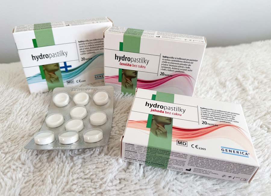  Hydropastilky rôzne príchute od Generica