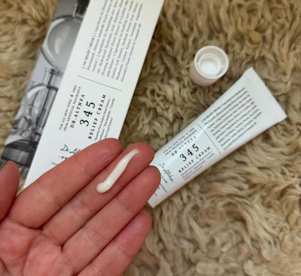  Recenzia DR ALTHEA 345 Relief Regeneračný pleťový krém