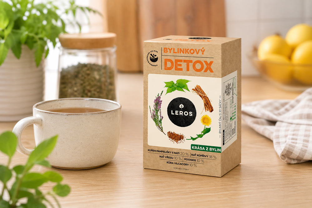  LEROS BYLINKOVÝ DETOX nálevové vrecká 20 x 1,5 g (30 g)