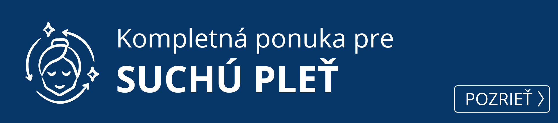 Kompletná ponuka pre suchú pleť