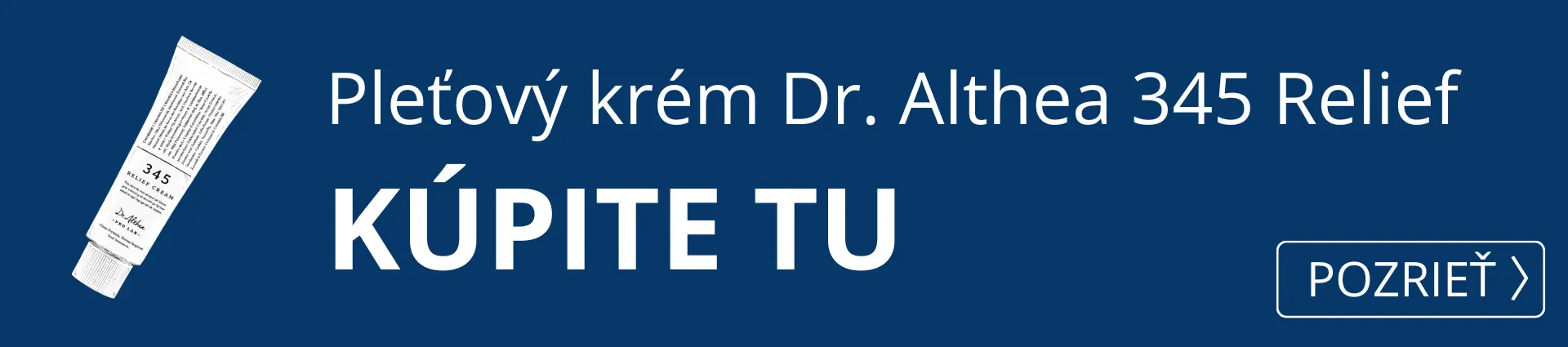  DR ALTHEA 345 Relief Regeneračný pleťový krém kúpite tu