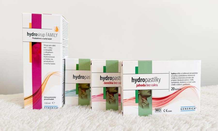  Hydropastilky a hydrosirup Family od Generica