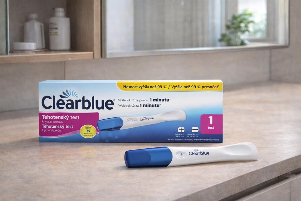  Clearblue Rýchla detekcia tehotenský test 1ks