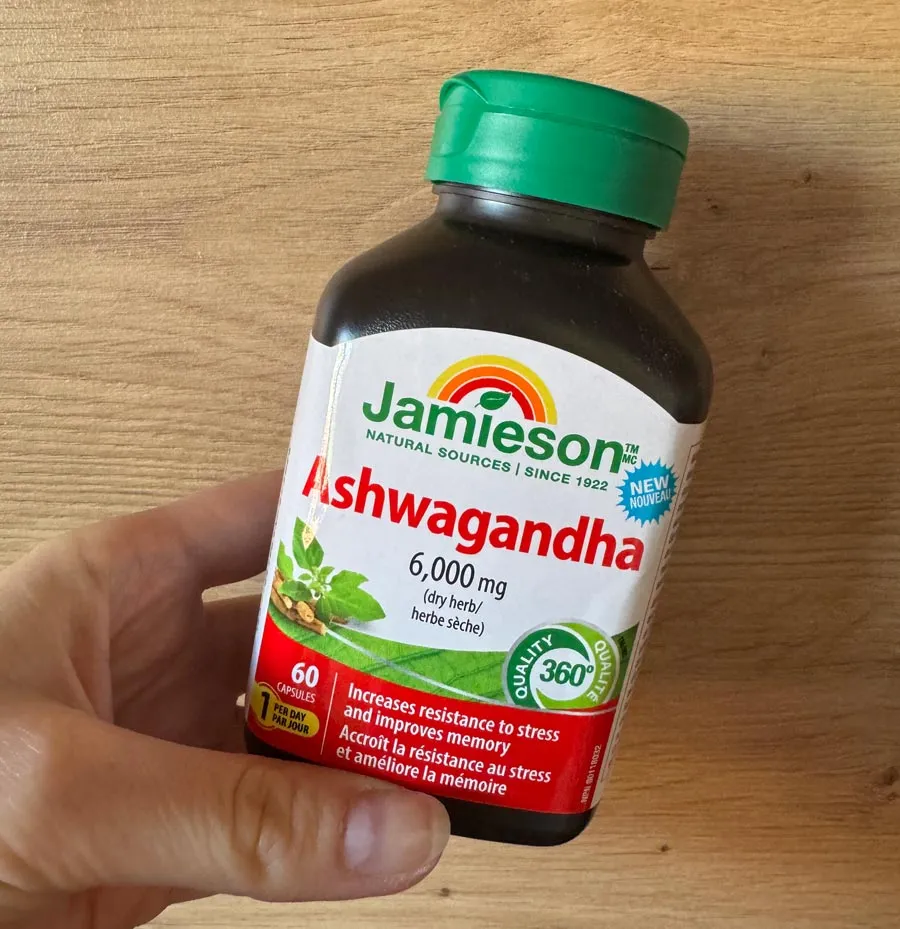 Recenzia Jamieson Ashwagandha 6000 mg 60 kapsúl