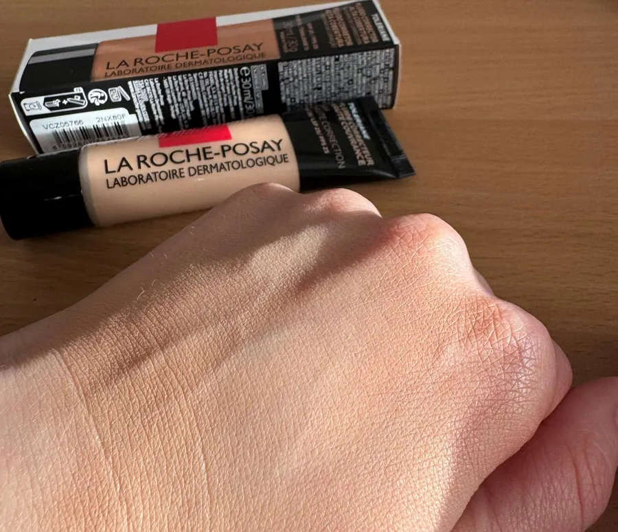 Recenzia make upu La roche Posay Toleriane SPF 25 odtieň 13