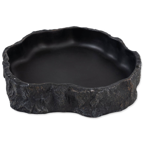 Miska Repti Planet na kŕmenie čierna 19,5x17,5x4,2cm