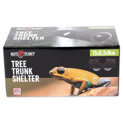 Úkryt Repti Planet Kmeň stromu s prísavkami 15x6,5x9cm