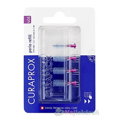 CURAPROX CPS 406 perio refill fialová medzizubné kefky bez držiaka 4 ks
