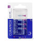 CURAPROX CPS 406 perio refill fialová medzizubné kefky bez držiaka 4 ks