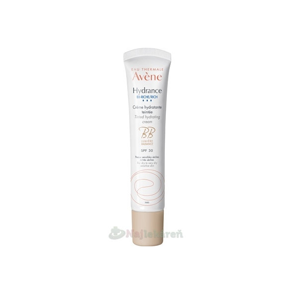 AVENE HYDRANCE BB RICHE CRÈME TEINTÈE SPF 30 hydratačný krém 40 ml