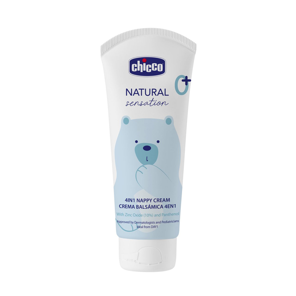 CHICCO Krém na detský zadoček Natural Sensation so zinkom a pantenolom 100ml, 0m+ kúpite na Najlekaren.eu