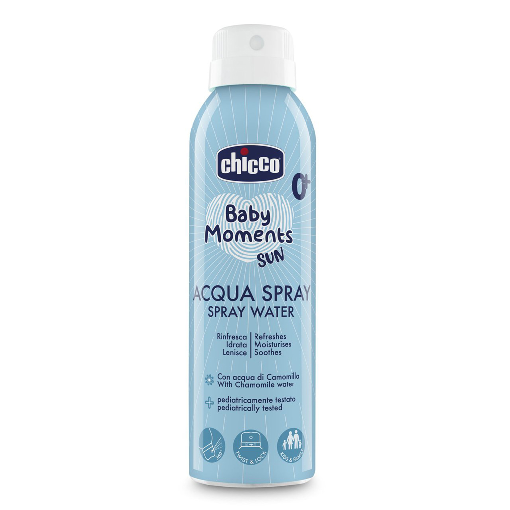 CHICCO Voda sprejová osviežujúca Baby Moments Sun 0m+ 150ml