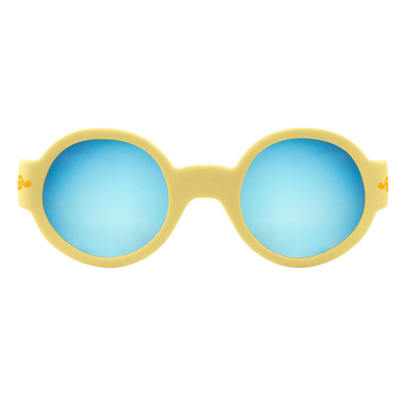 CHICCO Okuliare slnečné žlté kol. 2025 - zrkadlové sklá, 0m+