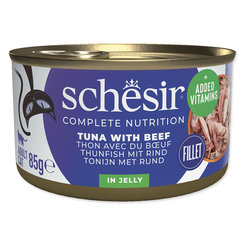 Konzerva SCHESIR kuracie+hovädzie+ryža 85g