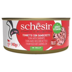 Konzerva SCHESIR tuniak a krevety v želé 140g