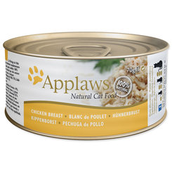 Konzerva APPLAWS Cat Chicken Breast 70g in broth
