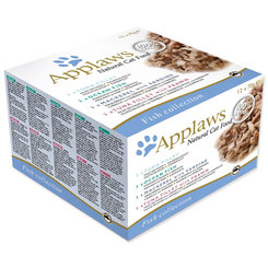 Konzervy APPLAWS Cat Fish Selection multipack 12x70g in broth