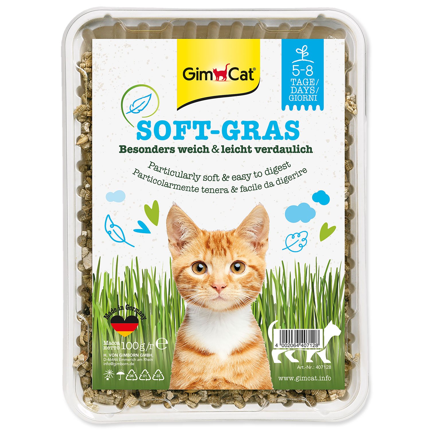 GimCat Soft-Grass mačacia tráva 100g