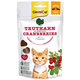 GimCat Crunchy Snacks pochúťka moriak a brusnice 50g