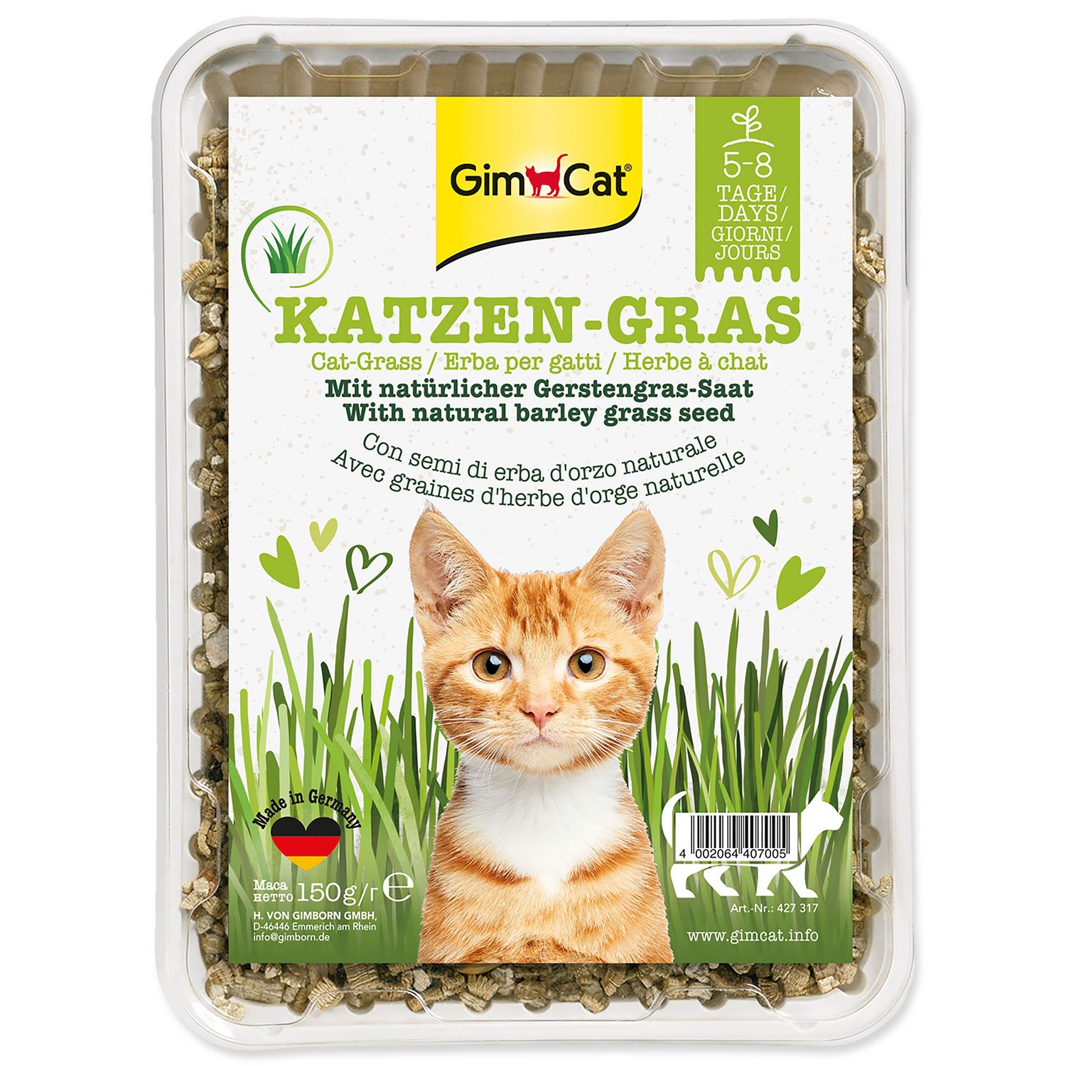 GimCat mačacia tráva s lúčnou vôňou 150g