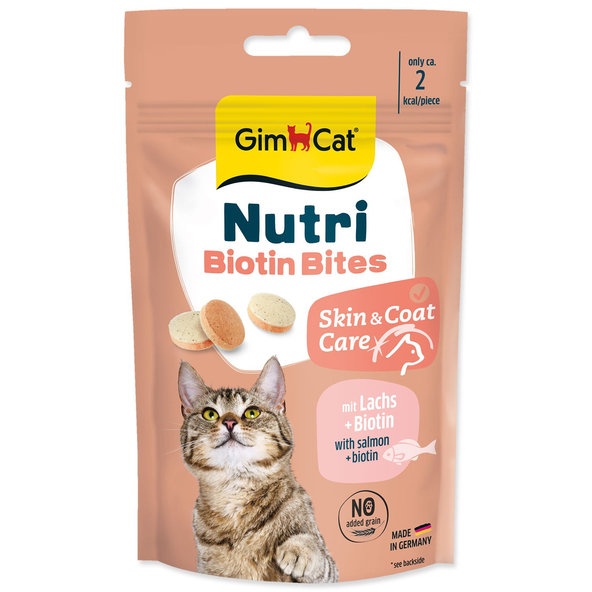 GimCat Nutri Biotin Bites pochúťka 40g
