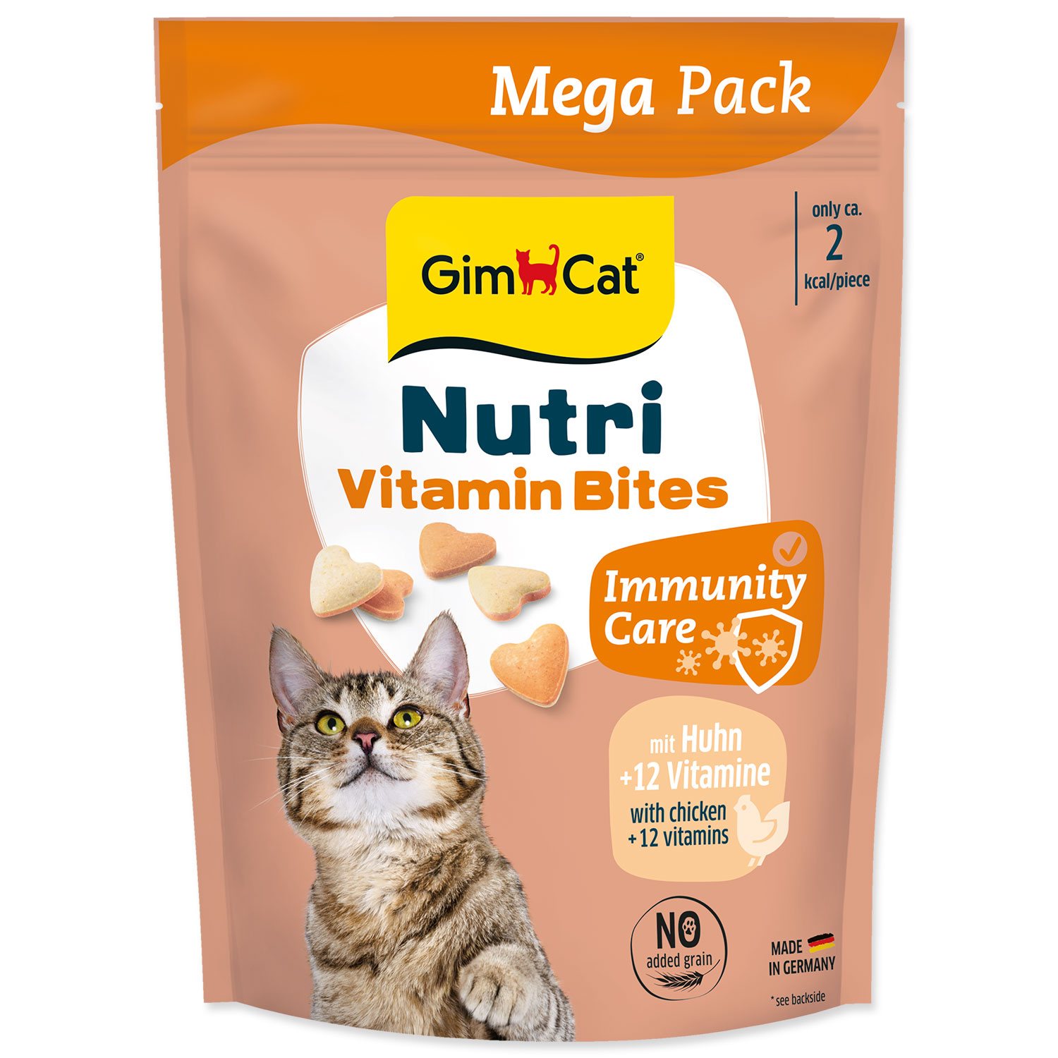 GimCat Nutri Multi-Vitamin Bites pochúťka s kuracím 425g