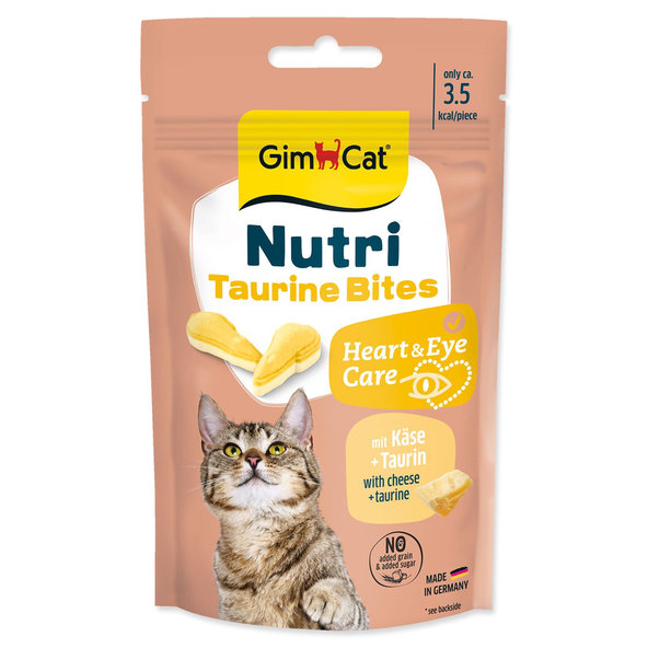 GimCat Nutri Taurine Bites pochúťka 40g