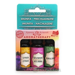 ALTEVITA Esenciálne oleje IMUNITA - PRECHLADNUTIE set