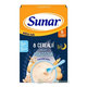 SUNAR mliečna KAŠA 8 CEREÁLIÍ Na dobrú noc piškótová 8m+ 210 g