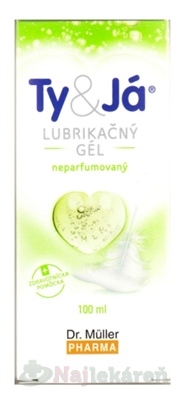Dr. Müller Ty&Já Lubrikačný gél neparfémovaný 100 ml kúpite na Najlekaren.eu