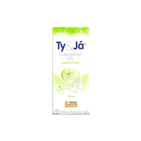 Dr. Müller Ty&Já Lubrikačný gél neparfémovaný 100 ml