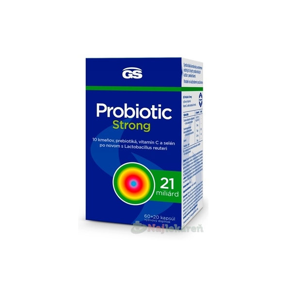 GS PROBIOTIC STRONG CPS 60+20