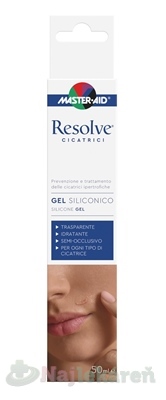 MASTER AID Resolve Silikónový gél na jazvy 50 ml