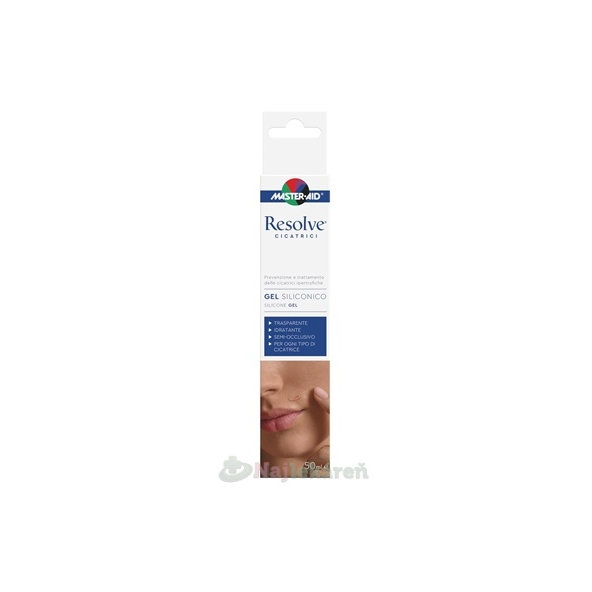 MASTER AID Resolve Silikónový gél na jazvy 50 ml