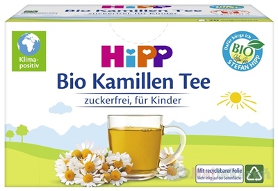 HiPP BIO Harmančekový čaj pre deti nálevové vrecúška 20x1,5 g