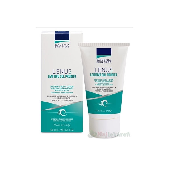 Galenia Skin Care LENUS telové mlieko na svrbiacu pokožku 150ml
