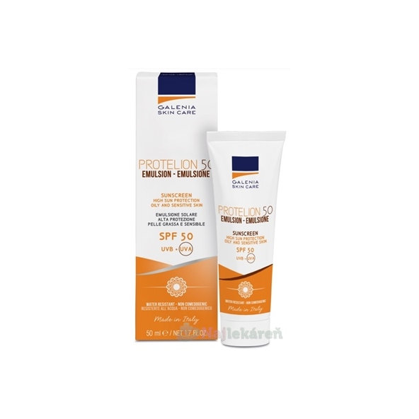 Galenia Skin Care PROTELION ochranný krém SPF 50 emulzia 50ml