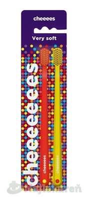 CHEEEES Zubná kefka Very Soft 2 ks