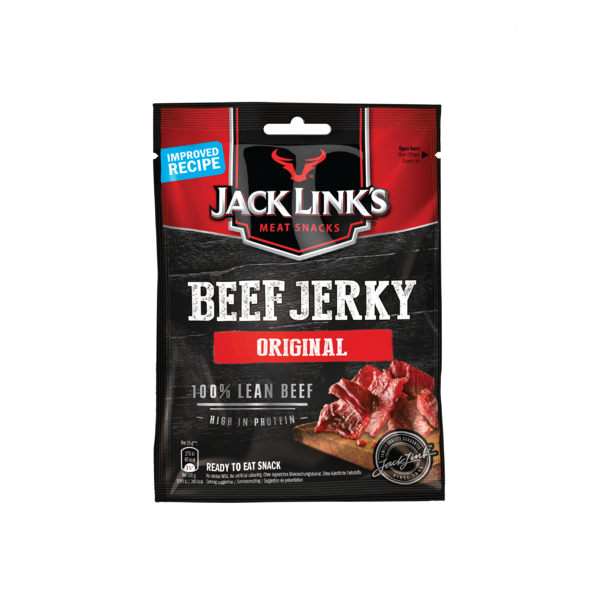 E-shop Sušené hovädzie mäso Beef Jerky - Jack Links, ostro-sladká príchuť, 25g