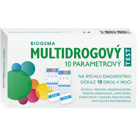 Biogema Multidrogový 10 parametrový test